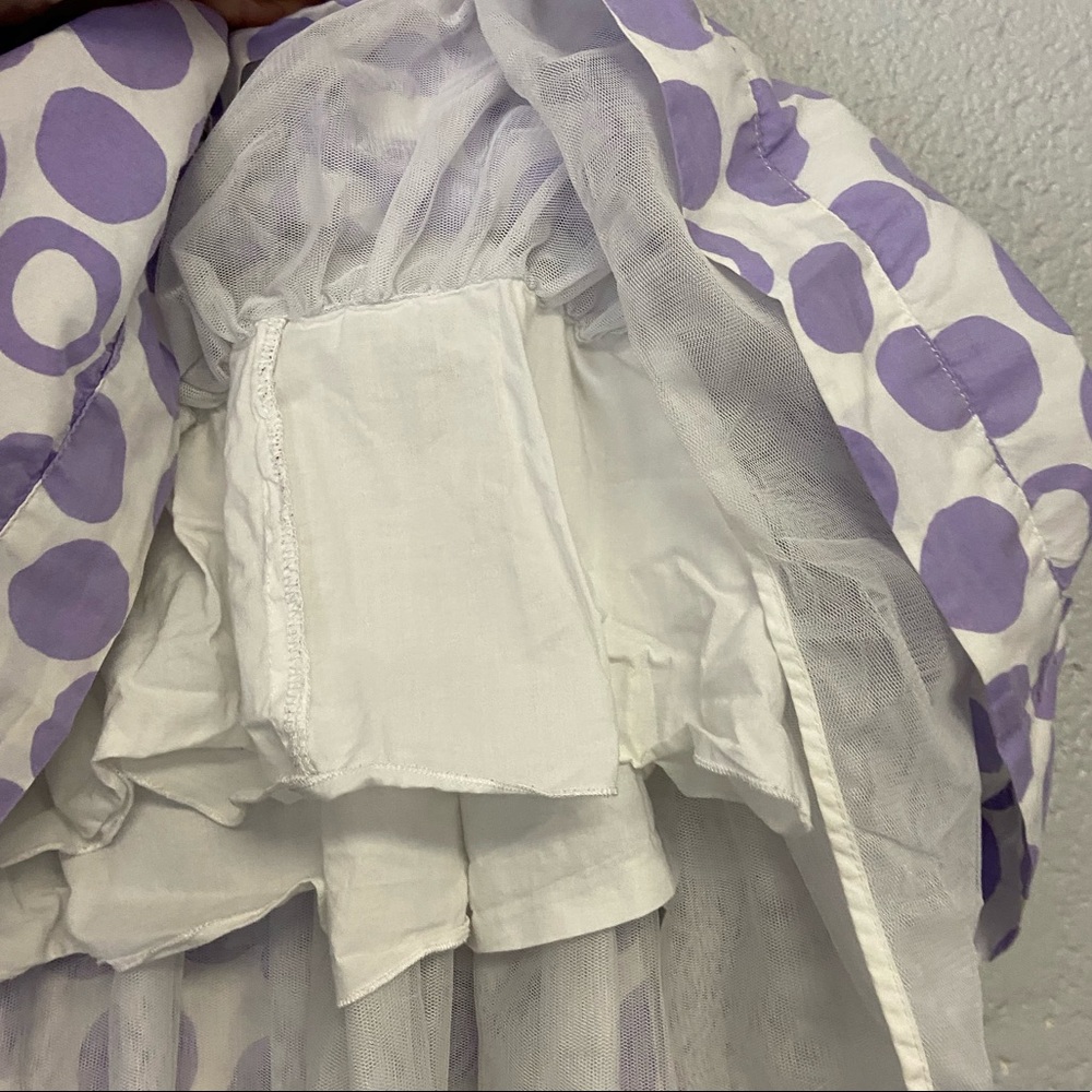 The Children’s Place white & Purple 👗 6X-7 - Picture 8 of 11